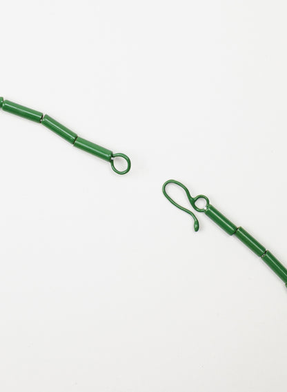 Green Powdercoated Kawakawa Necklace