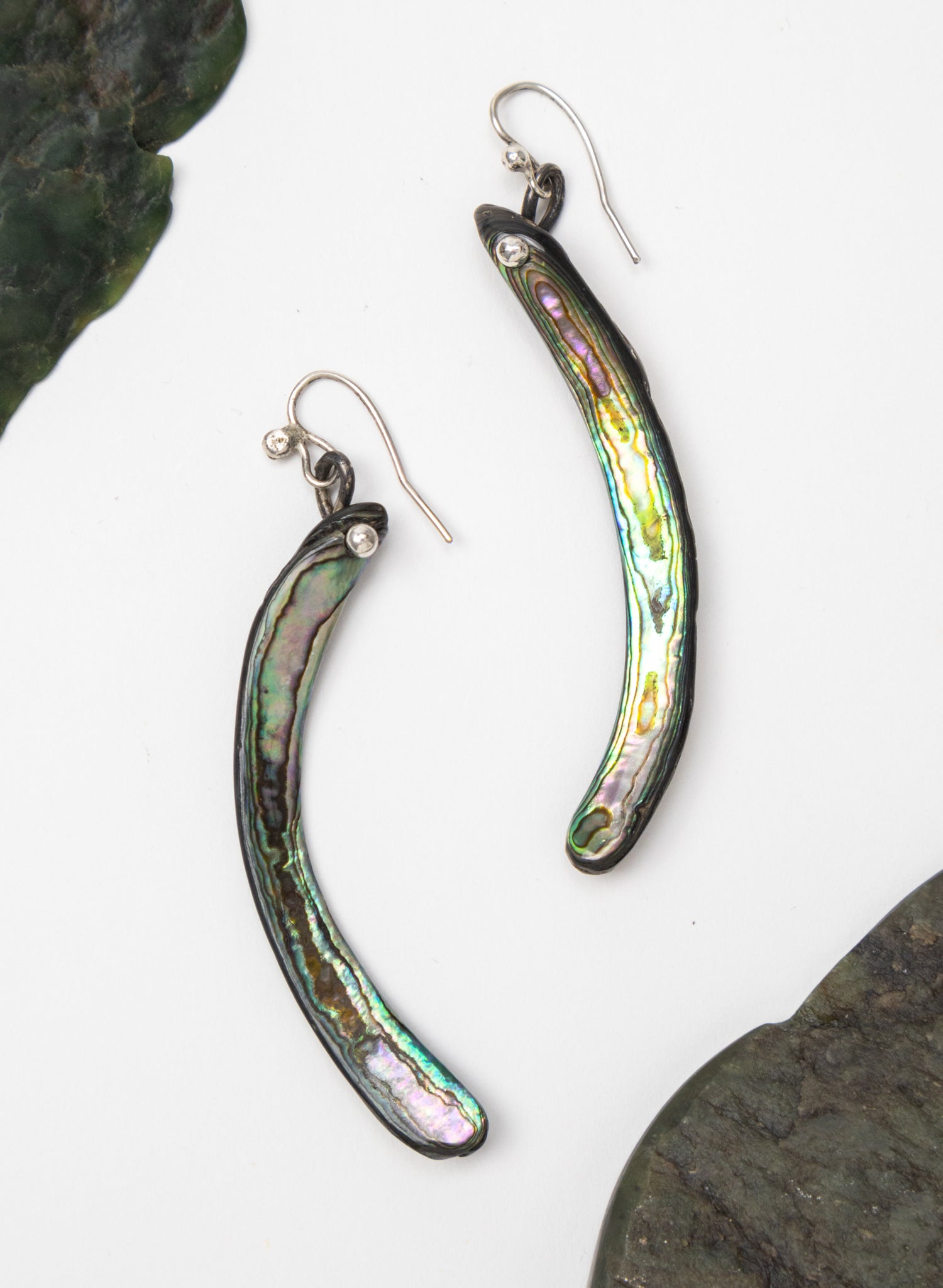 Paua Tusk Earrings