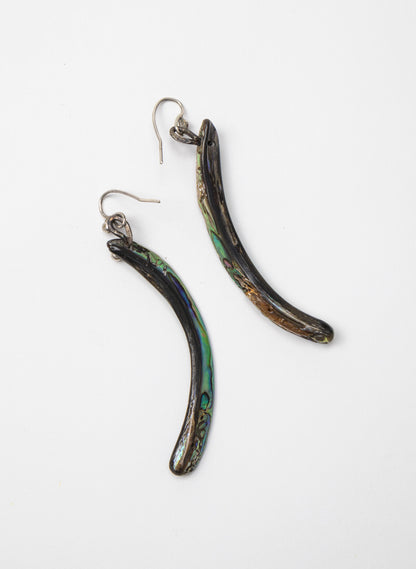 Paua Tusk Earrings