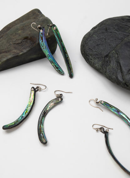 Paua Tusk Earrings