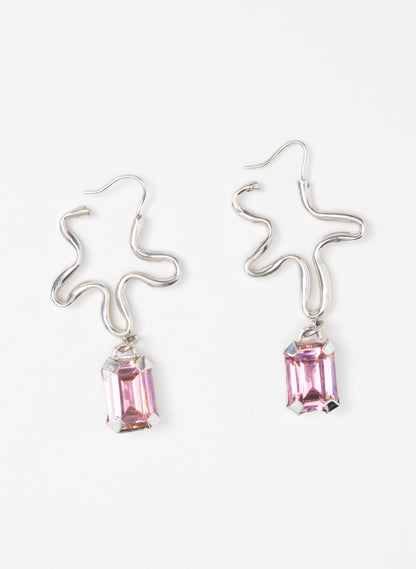 Pink Magnolia Earrings