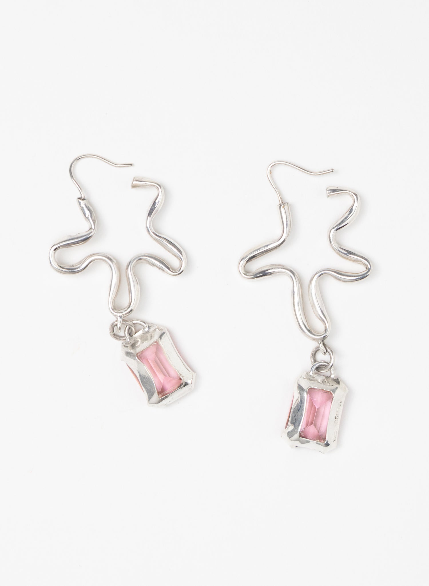 Pink Magnolia Earrings