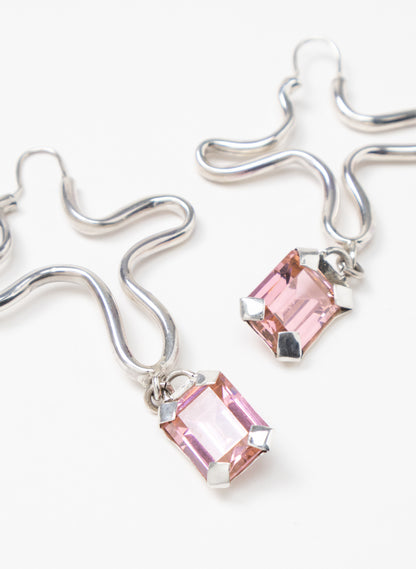 Pink Magnolia Earrings