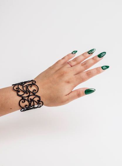 Koru Cuff Bronze/Black