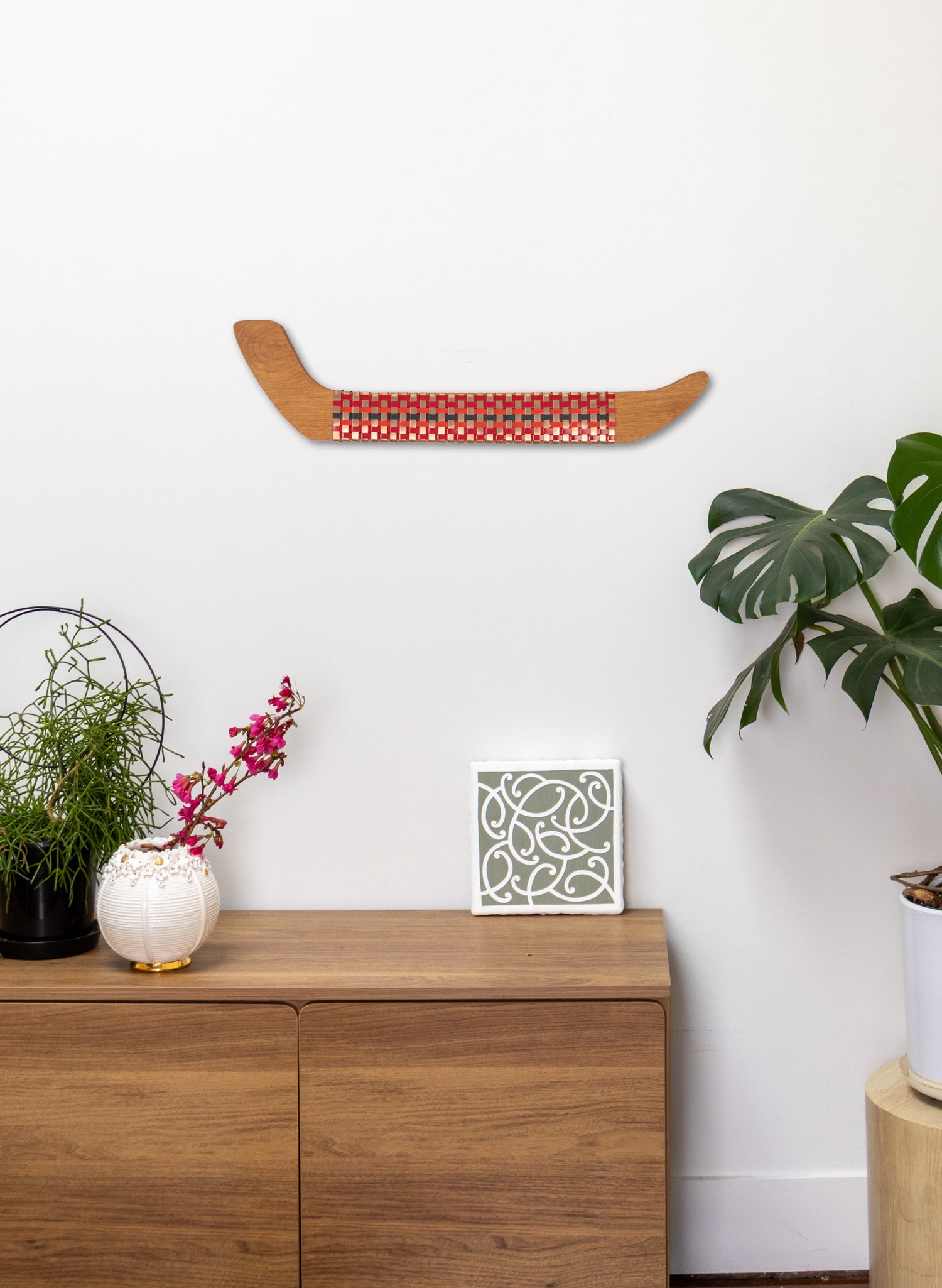 Red, Black &amp; Copper Wall Waka