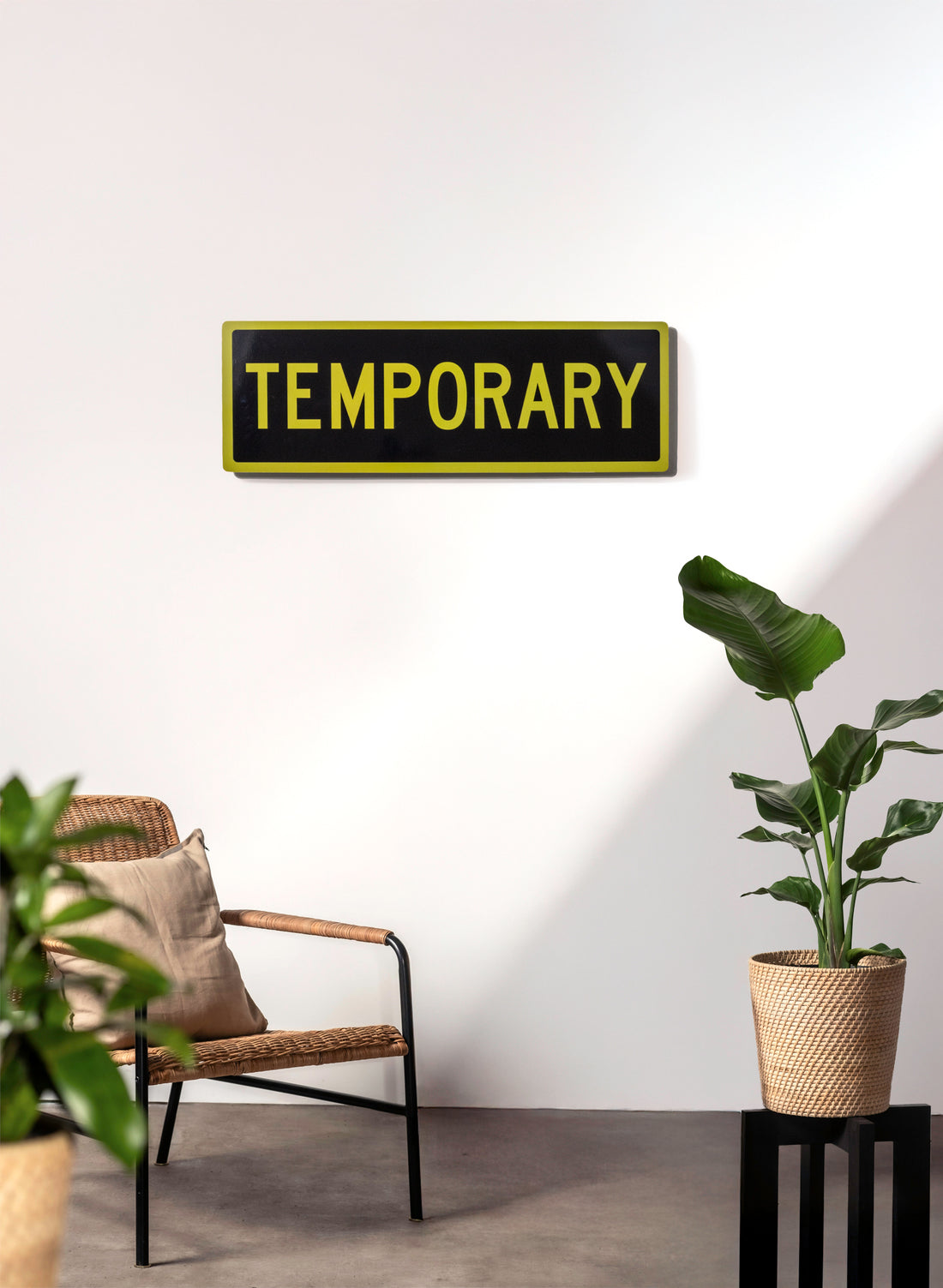 Temporary Sign