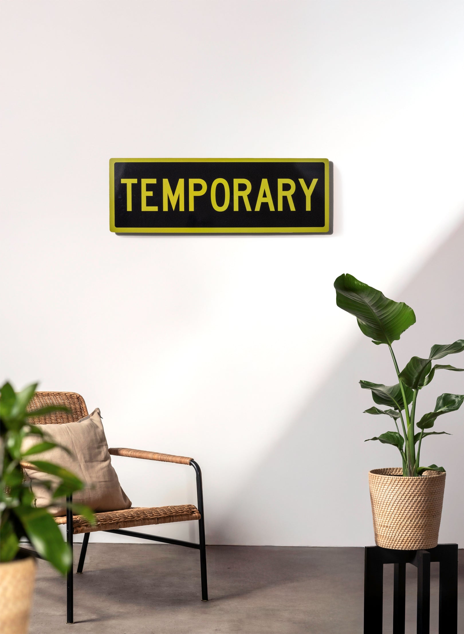 Temporary Sign
