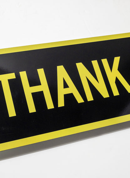 Thank You Sign