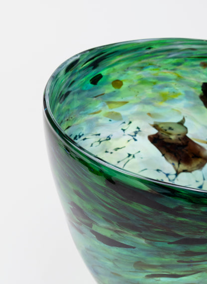 Greenstone Glass Bowl