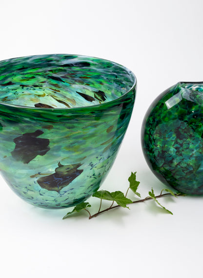 Greenstone Glass Bowl
