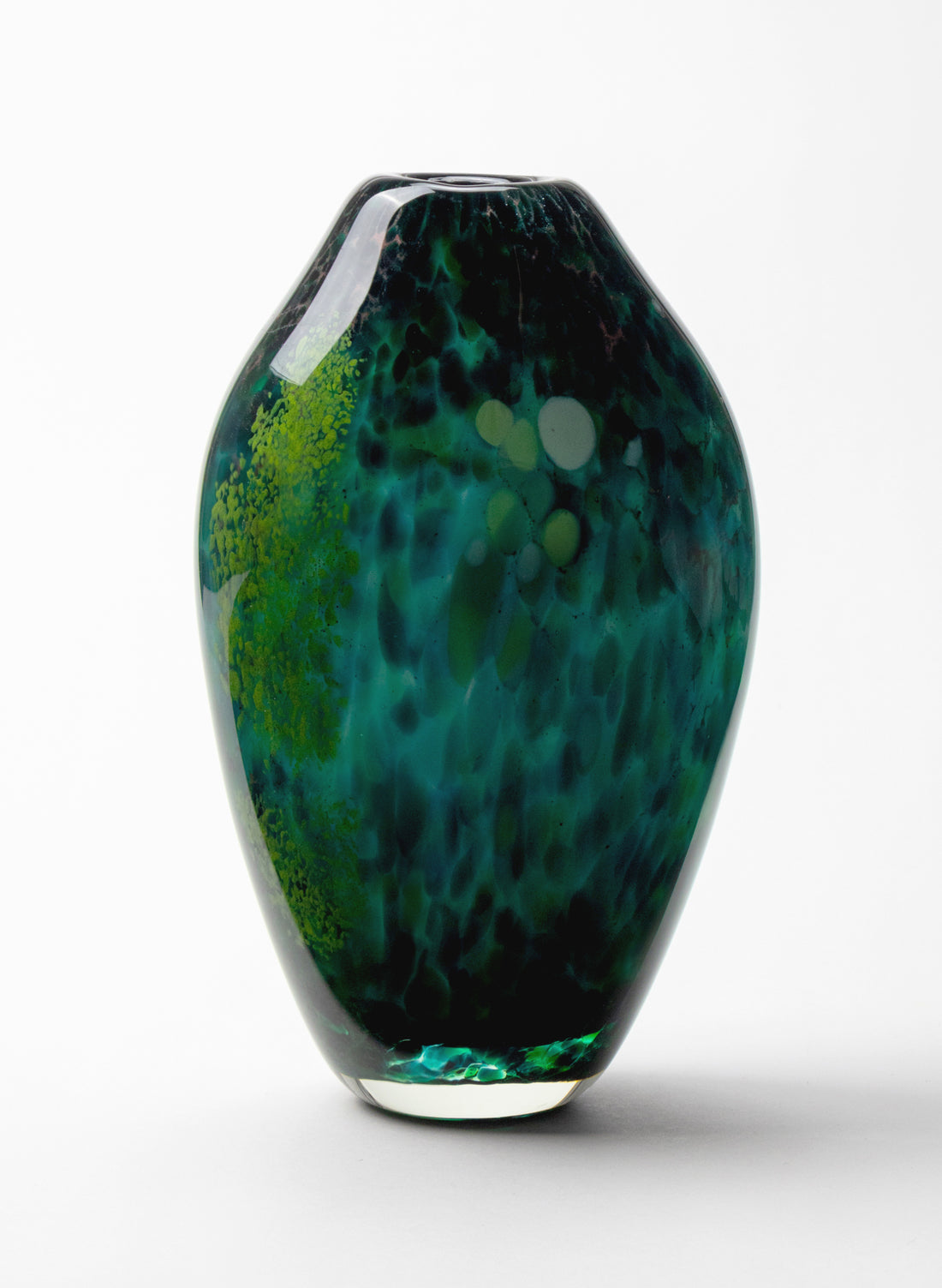Greenstone Glass Vase