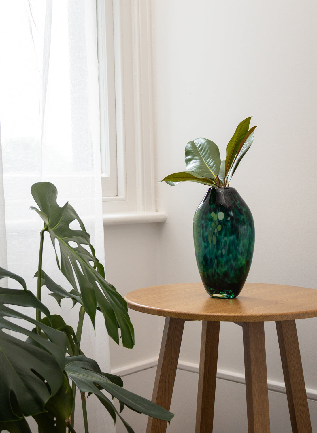 Greenstone Glass Vase