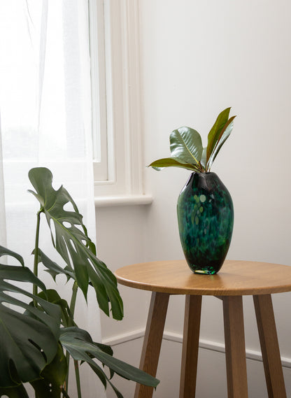 Greenstone Glass Vase