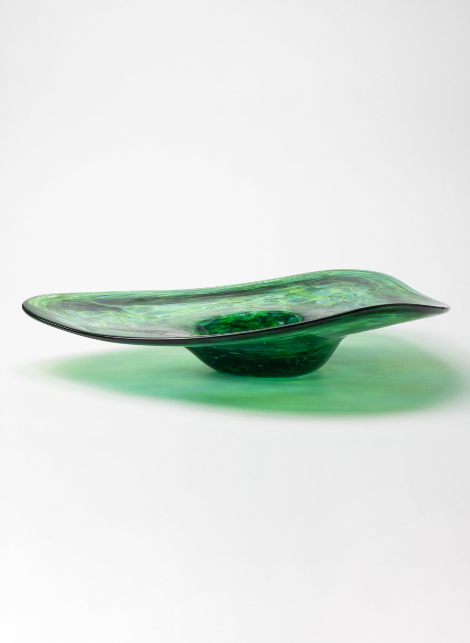 Greenstone Glass Platter