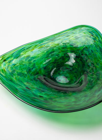Greenstone Glass Platter