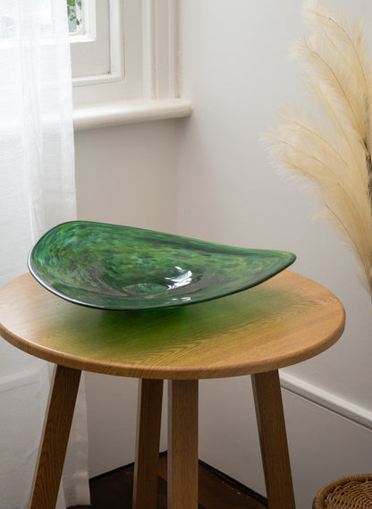 Greenstone Glass Platter