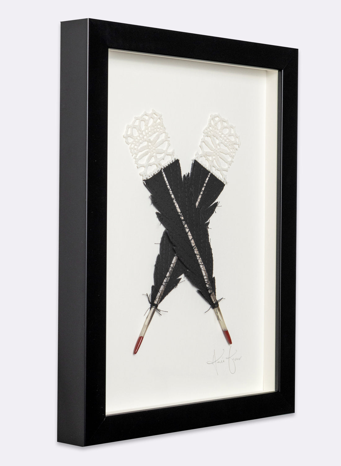 Single X Huia Feathers