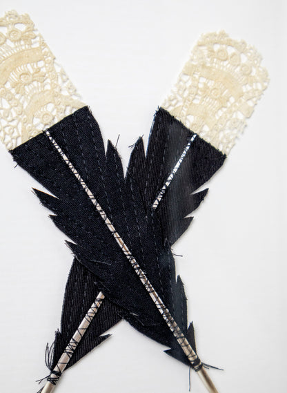 Single X Huia Feathers