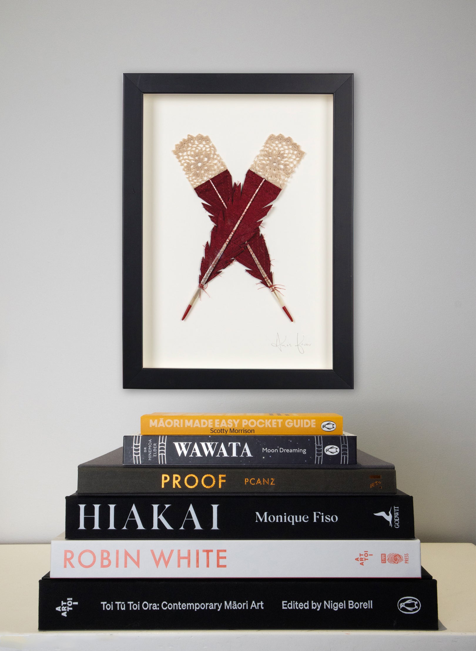 Single X Huia Feathers