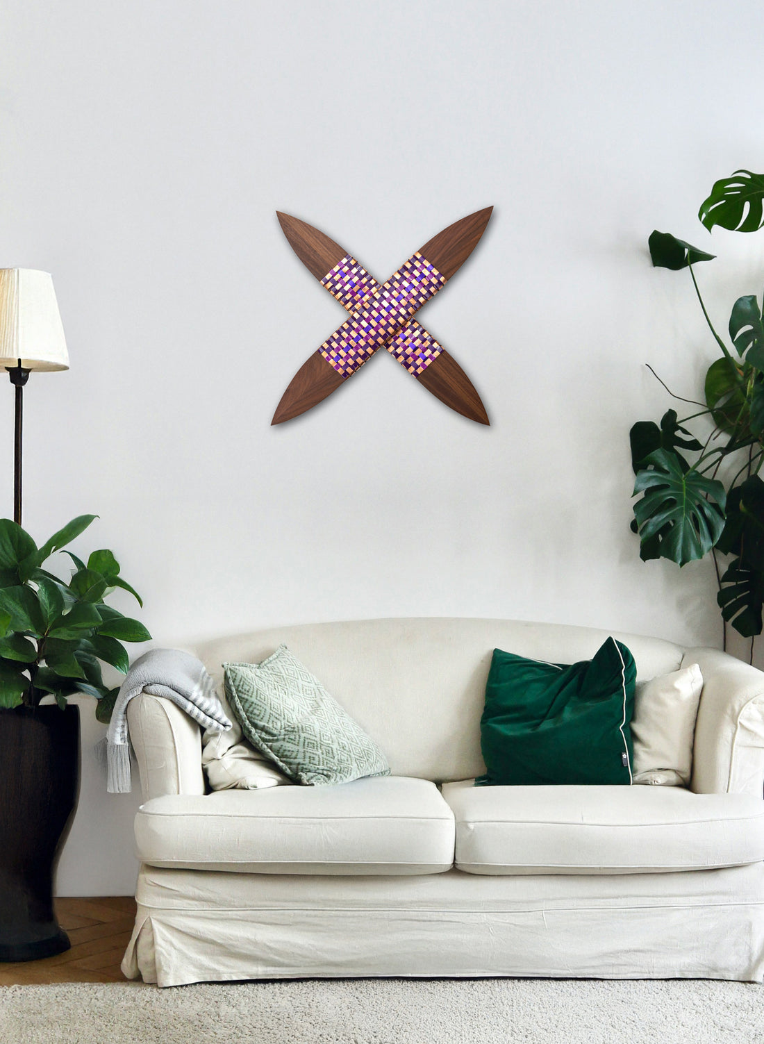 Purple and Copper Putiputi