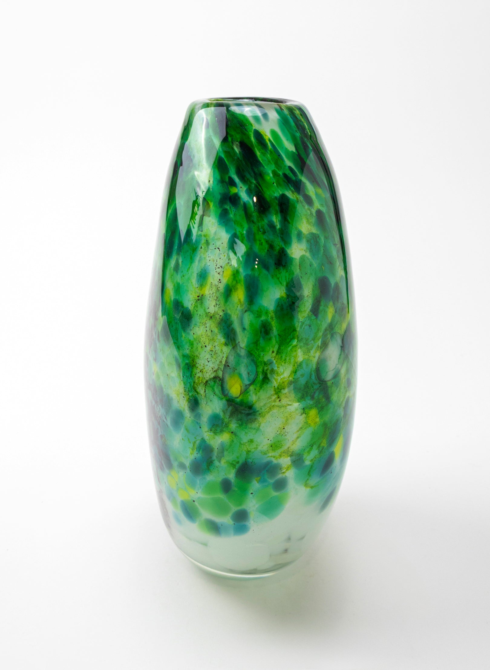 Greenstone Smooth Oval Vase