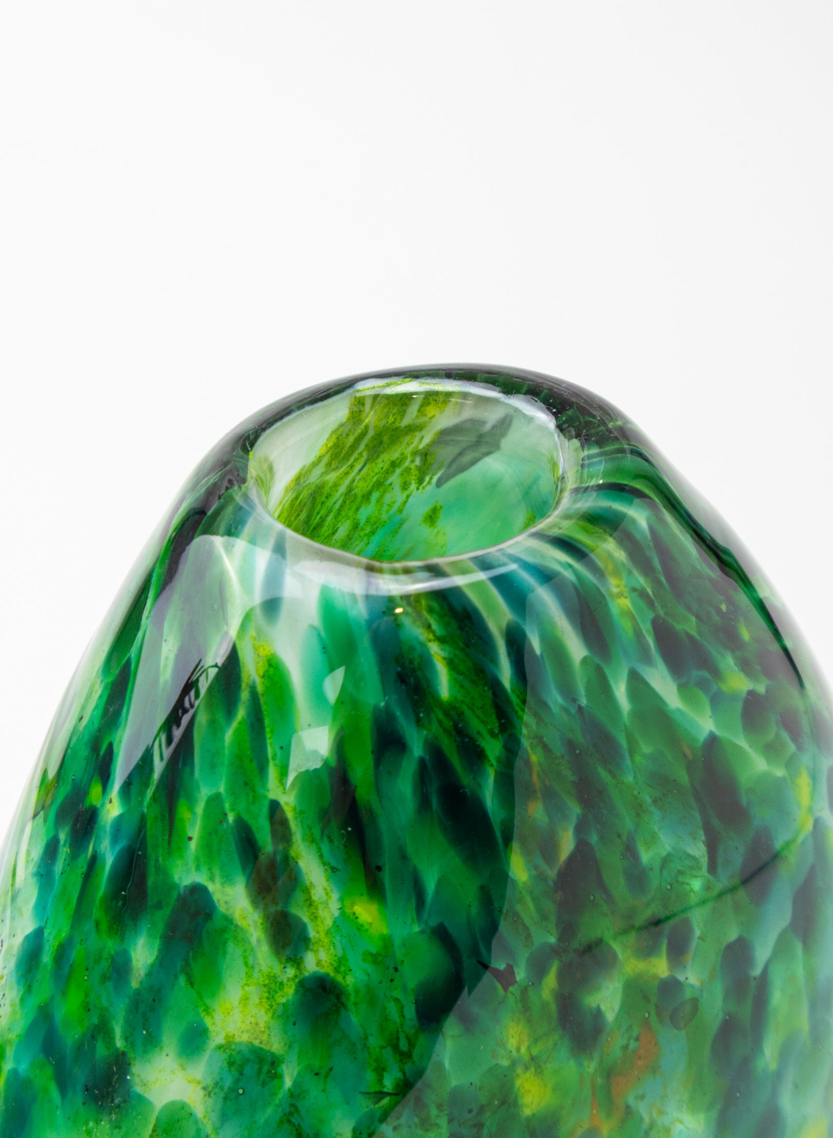 Greenstone Smooth Oval Vase