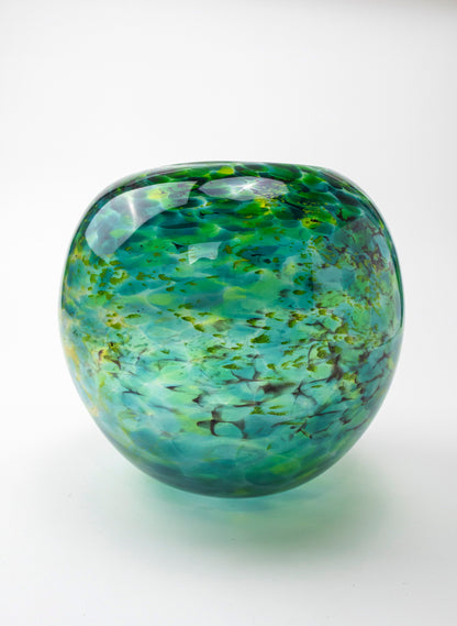 Greenstone Round Form Vase