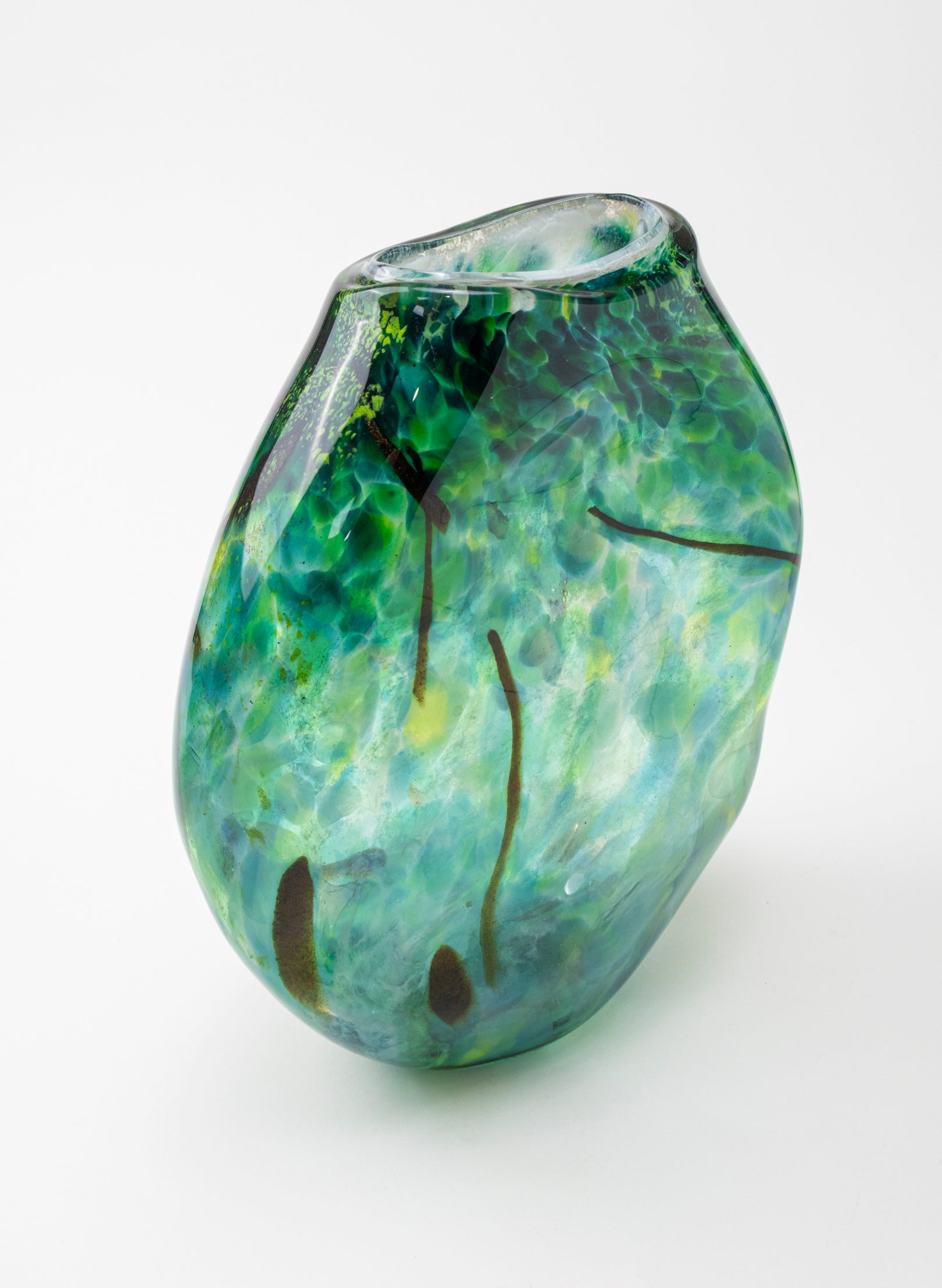 Greenstone Bolder Form Large Vase