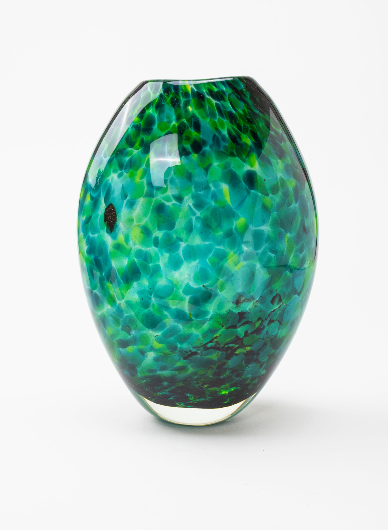 Greenstone Smooth Oval Vase