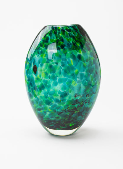 Greenstone Smooth Oval Vase