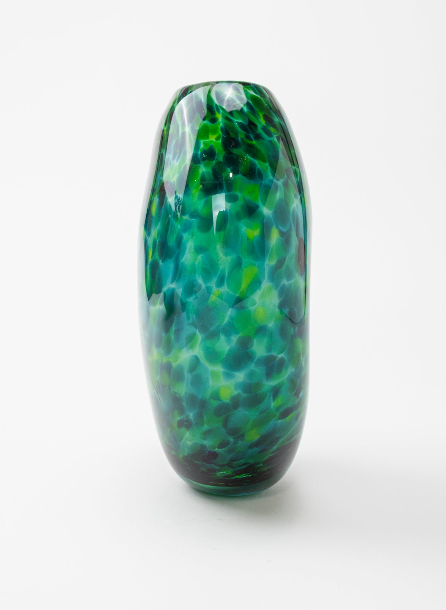 Greenstone Smooth Oval Vase