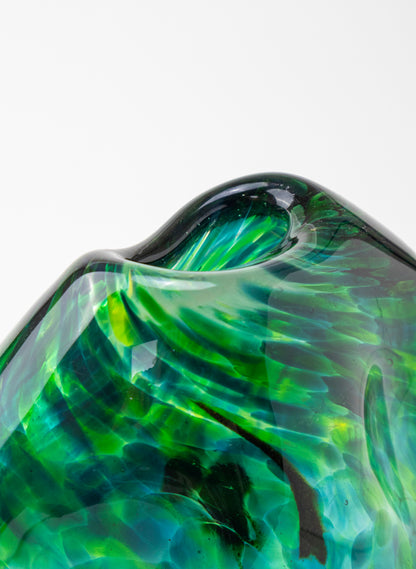 Greenstone Tall Boulder Form Vase