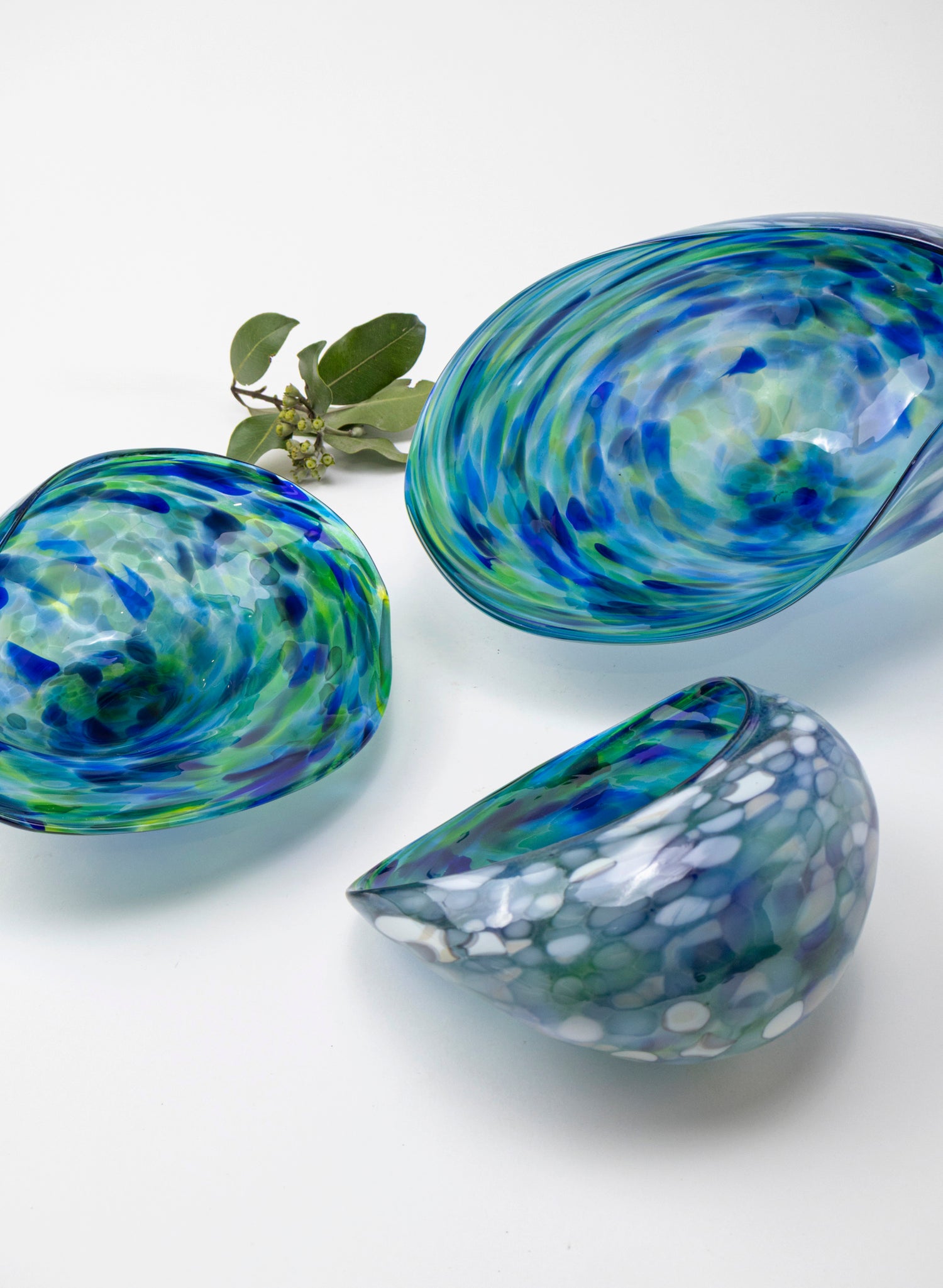 Small Glass Paua Bowl
