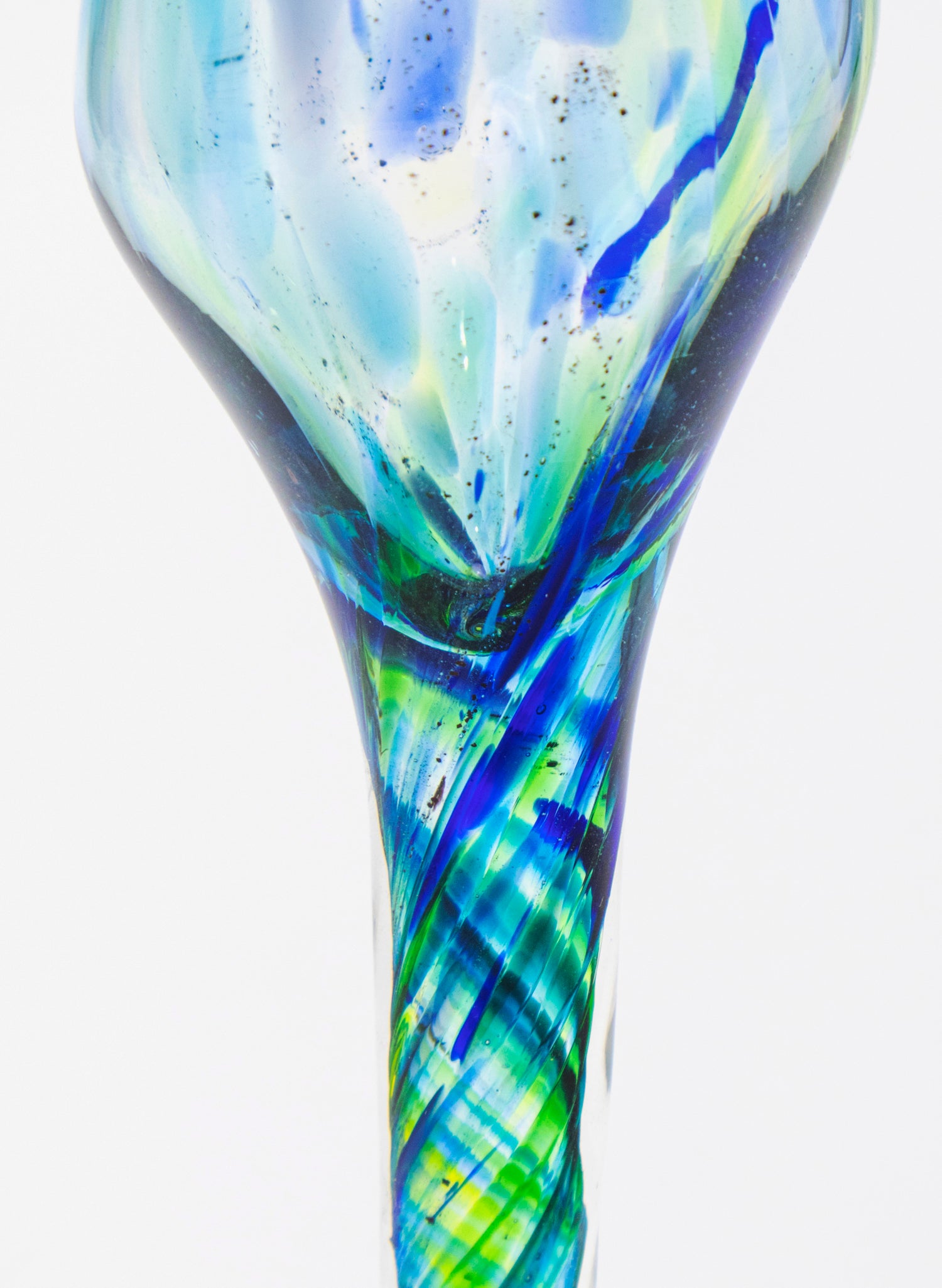 Spotty Glass Goblet