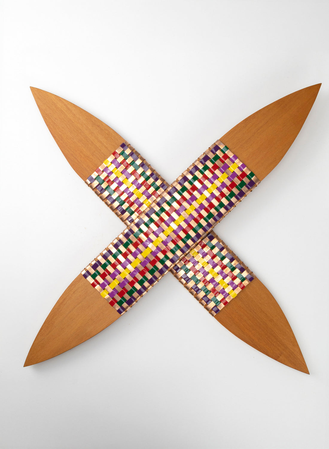 Pacifica Yellow and Copper Putiputi - Large