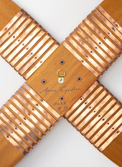 Pacifica Yellow and Copper Putiputi - Large