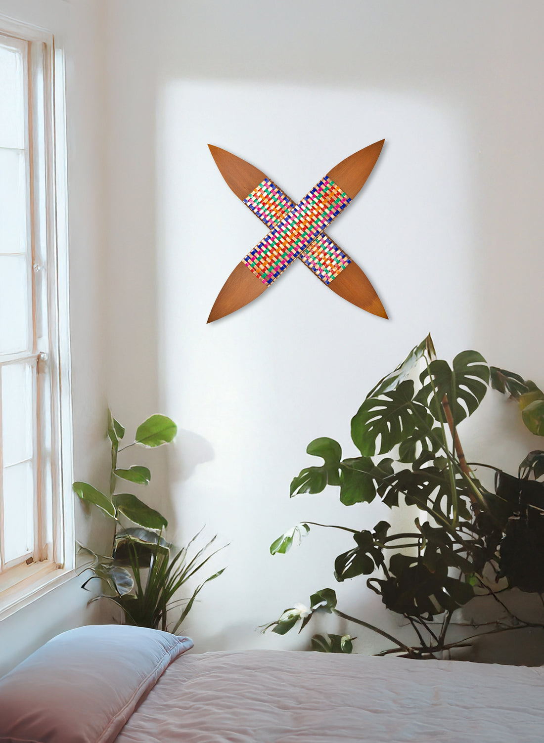 Pacifica Orange and Copper Putiputi - Large