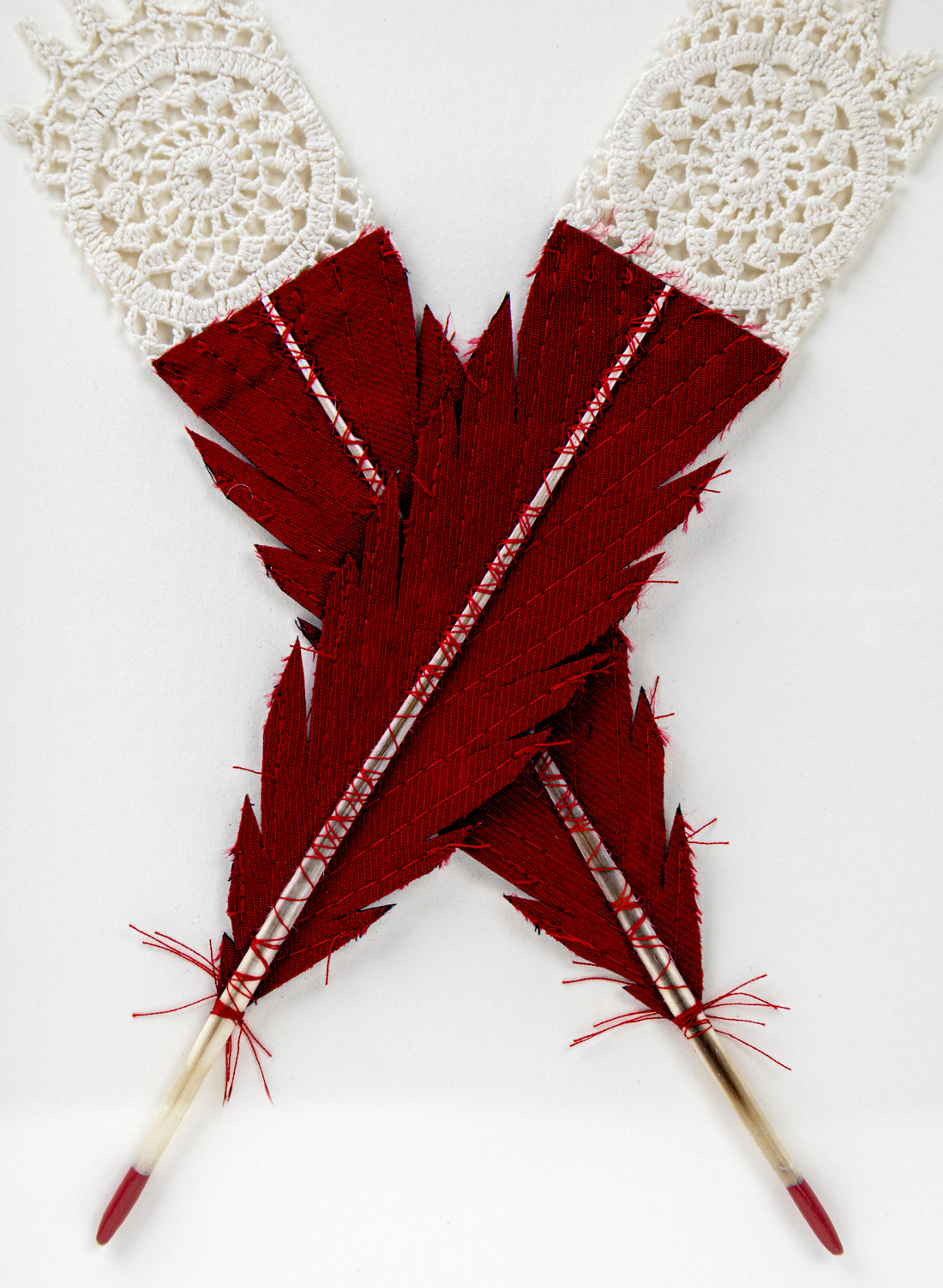 Single X Huia Feather Framed