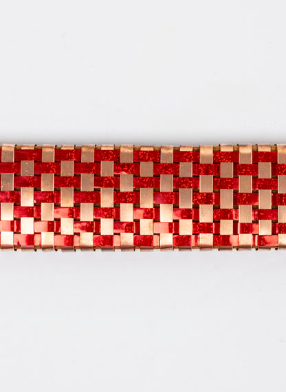 Sparkle Red &amp; Copper Wall Waka