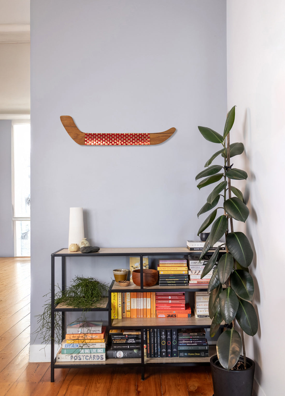 Sparkle Red &amp; Copper Wall Waka