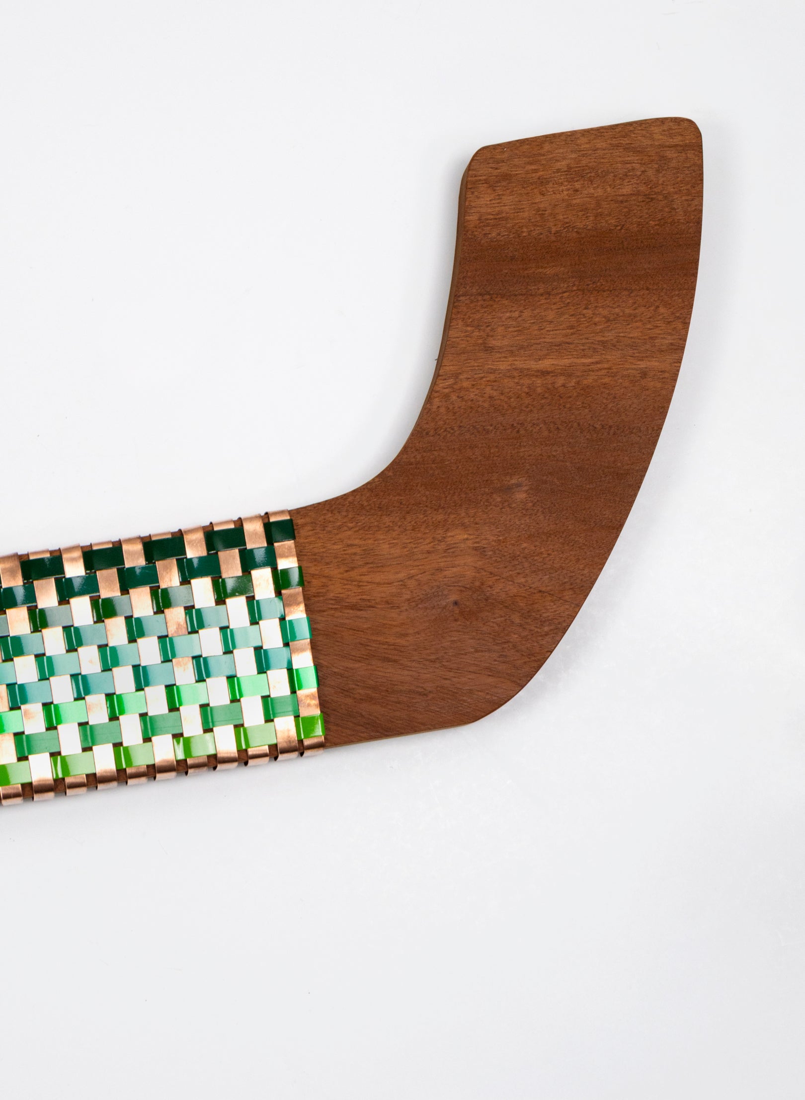 Mahogany Green &amp; Copper Wall Waka - Large