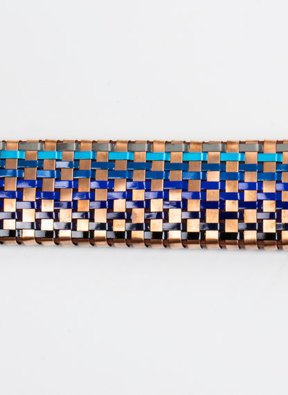 Blue &amp; Copper Wall Waka