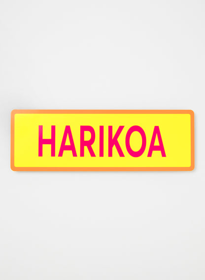 Harikoa - Fluro Sign