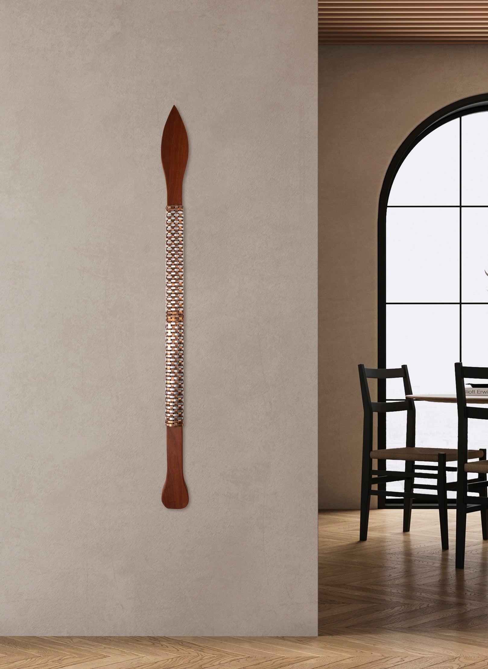 Silver and Copper Taiaha