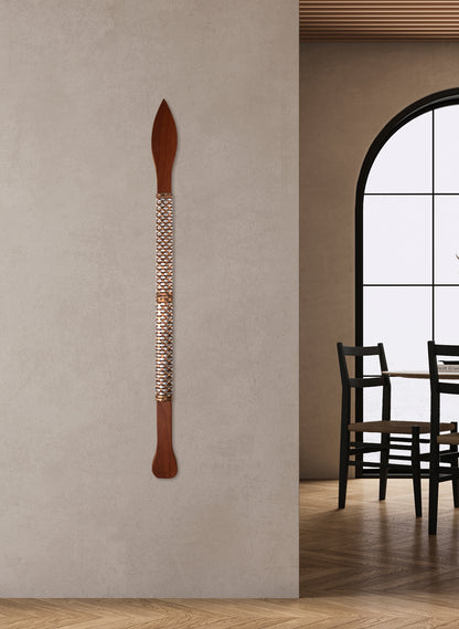 Silver and Copper Taiaha