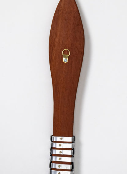 Black and Silver Taiaha