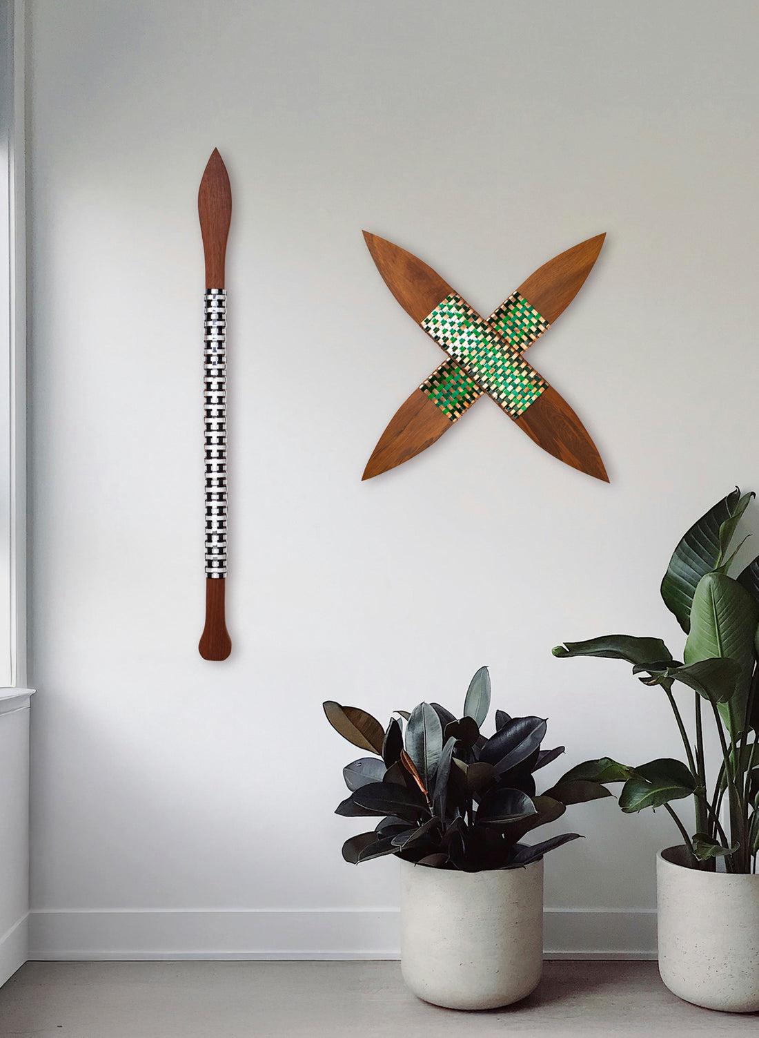 Green &amp; Copper Putiputi - Large