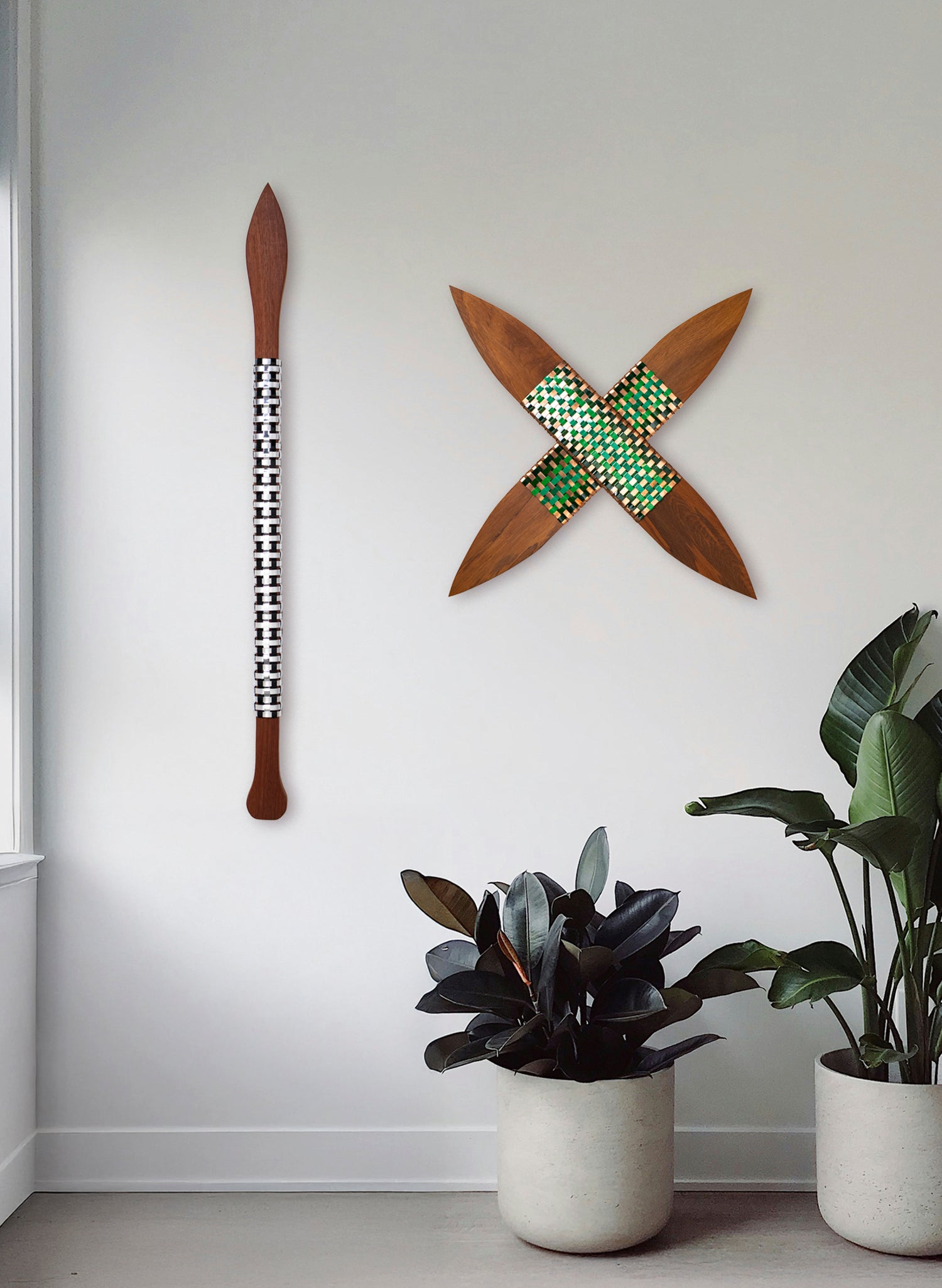 Green &amp; Copper Putiputi - Large