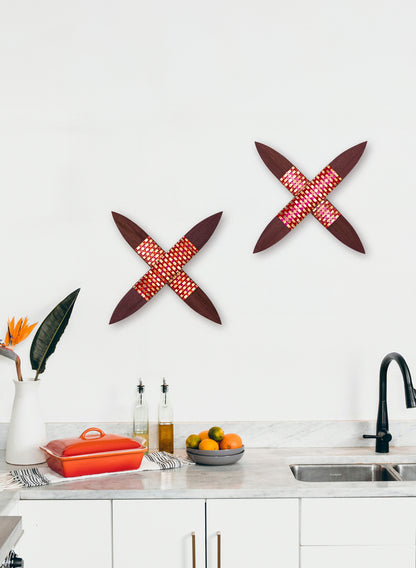 Red, Pink and Copper Putiputi