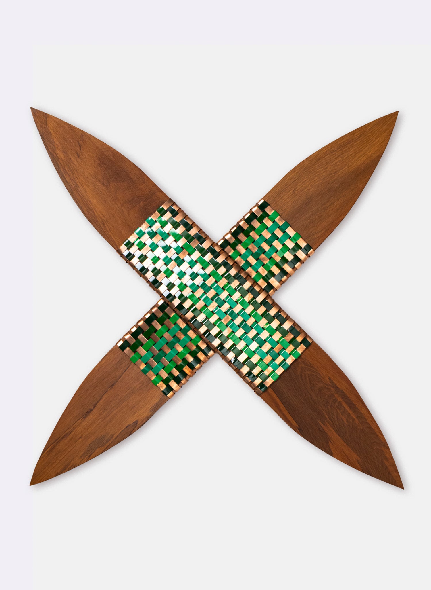 Green &amp; Copper Putiputi - Large